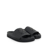 Off-White Black Rubber Slippers Off-White
