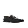 Salvatore Ferragamo Black Calfskin Slip-On Loafers Salvatore Ferragamo