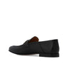 Salvatore Ferragamo Black Calfskin Slip-On Loafers Salvatore Ferragamo