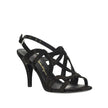 Salvatore Ferragamo Black Leather Stiletto Heel Sandals Salvatore Ferragamo
