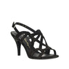 Salvatore Ferragamo Black Leather Stiletto Heel Sandals Salvatore Ferragamo