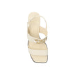 Salvatore Ferragamo White Calfskin Platform Sandals Salvatore Ferragamo