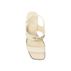 Salvatore Ferragamo White Calfskin Platform Sandals Salvatore Ferragamo