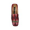 Sergio Rossi Multicolor Fabric Slip-On Loafers Sergio Rossi