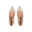 Sergio Rossi Rose Gold Calfskin High Heel Pumps Sergio Rossi