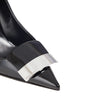 Sergio Rossi Black Calfskin High Heel Pumps Sergio Rossi
