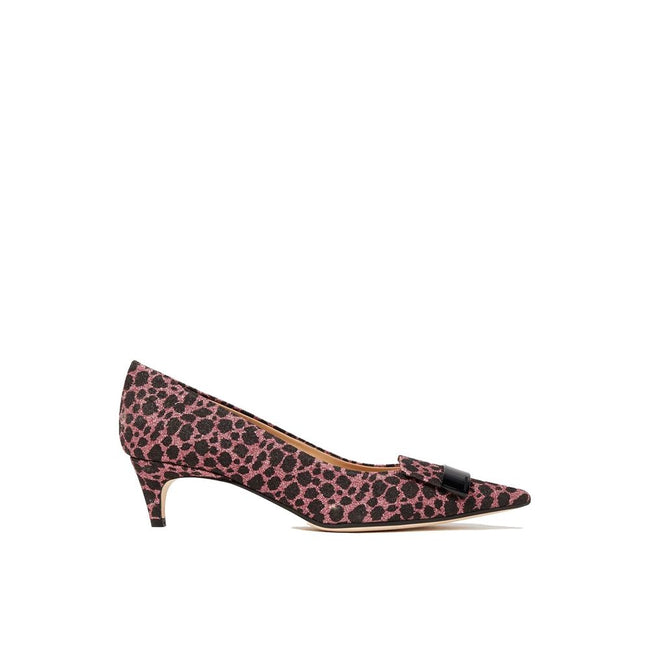 Sergio Rossi Multicolor Fabric Mid Heel Pumps Sergio Rossi