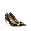 Sergio Rossi Black Calfskin High Heel Pumps Sergio Rossi