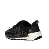 Sergio Rossi Black Fabric Athletic Sneakers Sergio Rossi