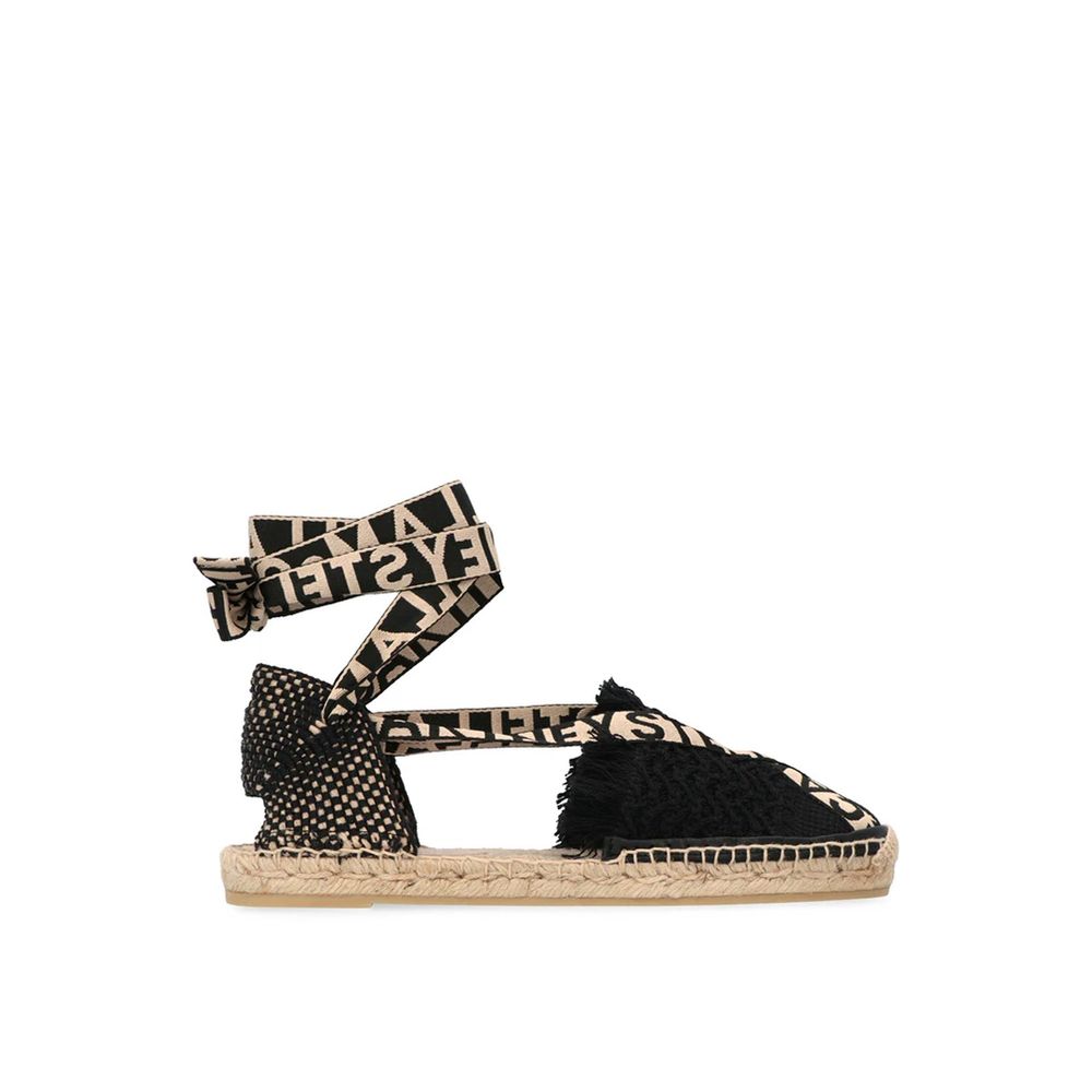 Stella McCartney Black Canvas Espadrilles Stella McCartney