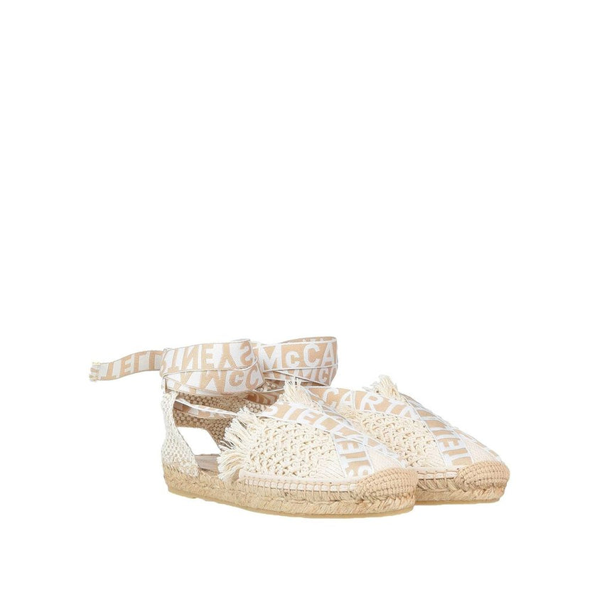 Stella McCartney Beige Canvas Espadrilles Stella McCartney