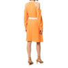 Stella McCartney Orange Viscose Casual Dress Stella McCartney