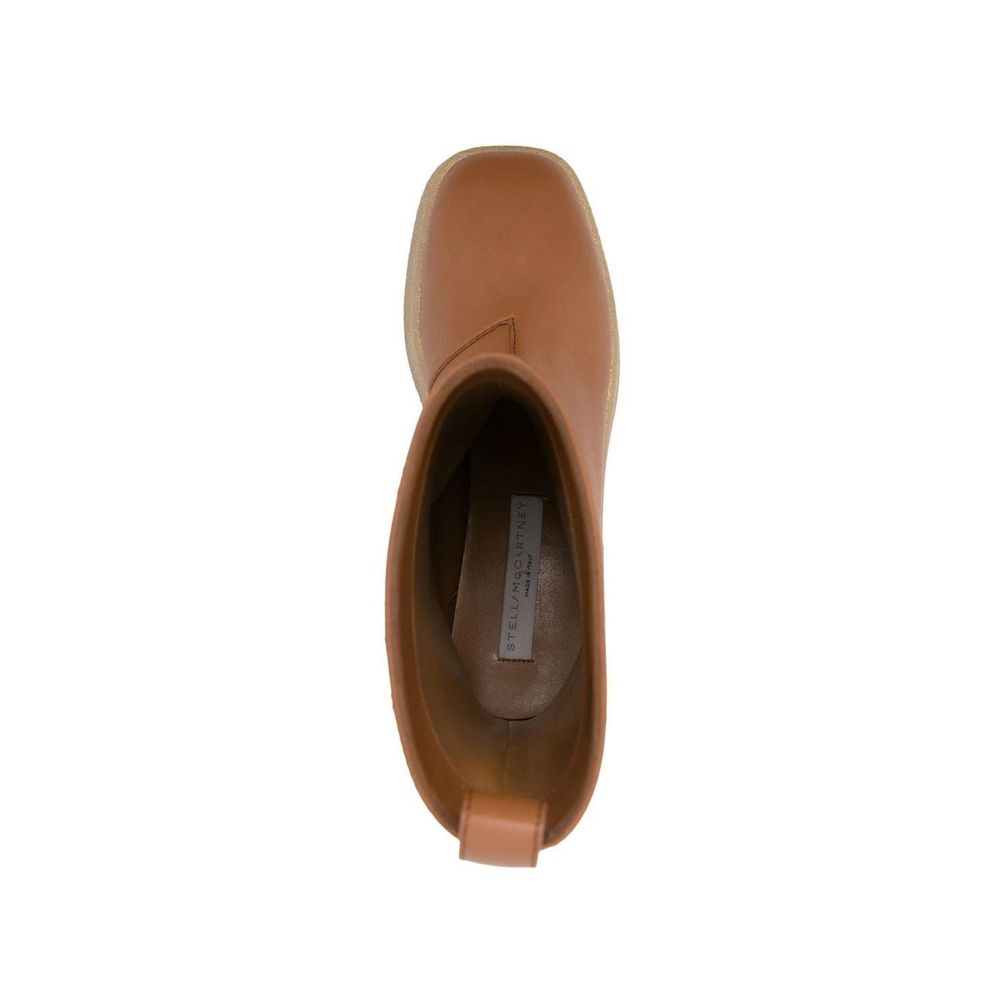 Stella McCartney Brown Polyethylene Rain Boots Stella McCartney