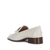 Tod's White Calfskin Slip-On Loafers Tod's
