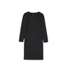 Alberta Ferretti Black Elastane Casual Dress Alberta Ferretti