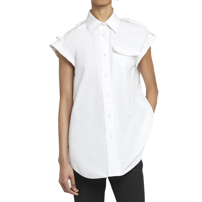 Alexander McQueen White Cotton Shirt Alexander McQueen