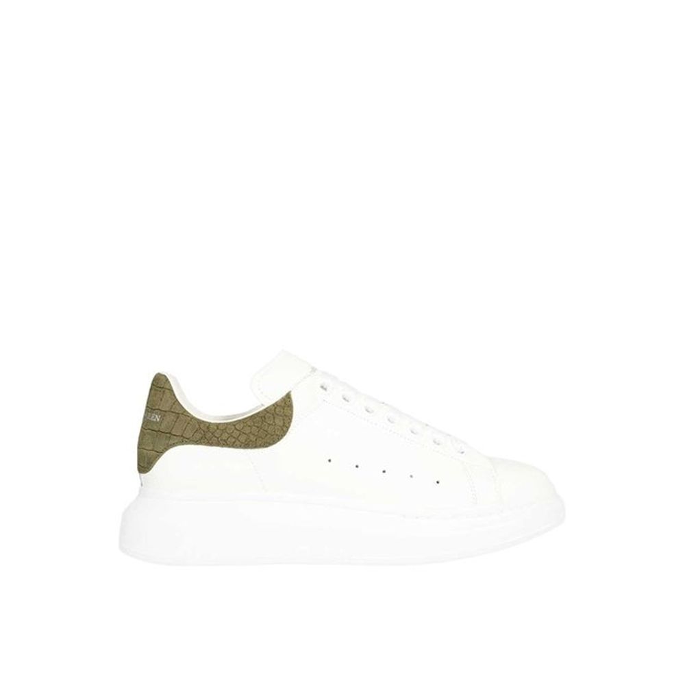 Alexander McQueen White Calfskin Low Top Sneakers Alexander McQueen