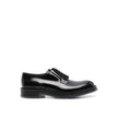 Alexander McQueen Black Calfskin Oxfords And Derbies Alexander McQueen