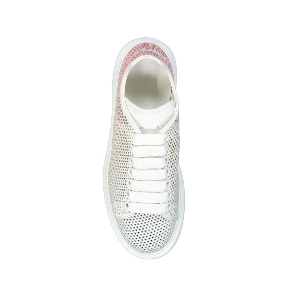 Alexander McQueen White Calfskin Low Top Sneakers Alexander McQueen