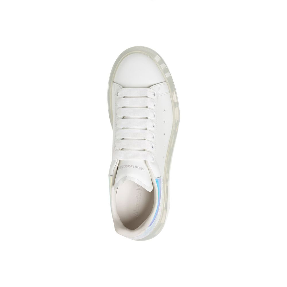 Alexander McQueen White Calfskin Chunky Sneakers Alexander McQueen