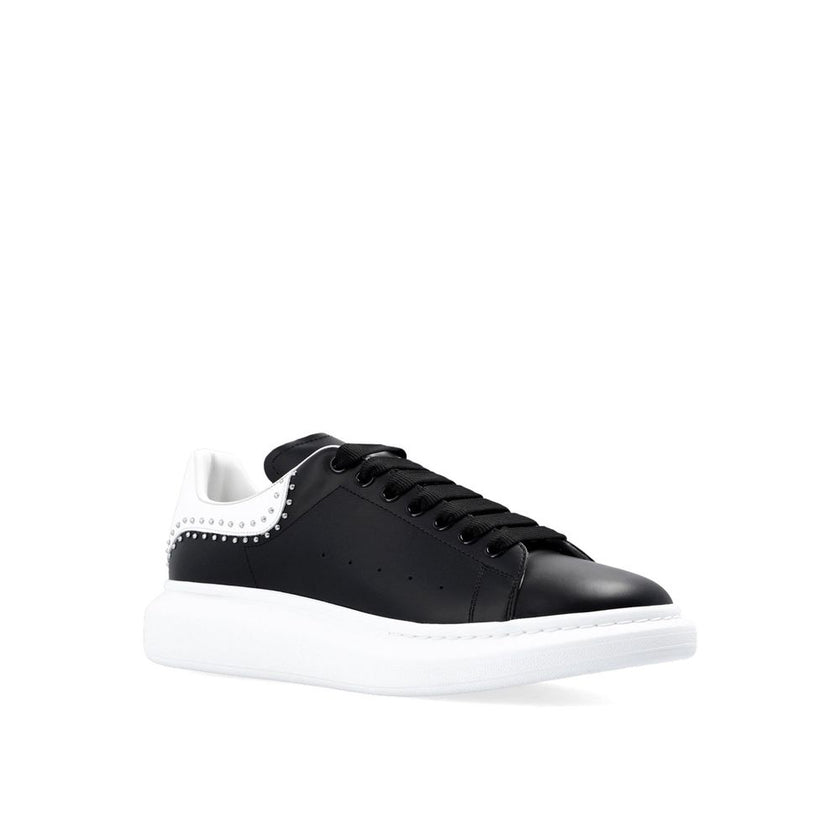 Alexander McQueen Black Calfskin Chunky Sneakers Alexander McQueen