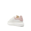 Alexander McQueen White Leather Platform Sneakers Alexander McQueen