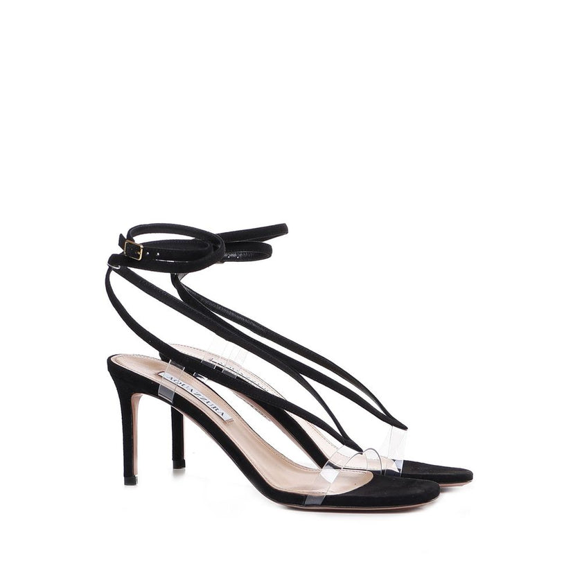 Aquazzura Black Calfskin High Heel Pumps Aquazzura