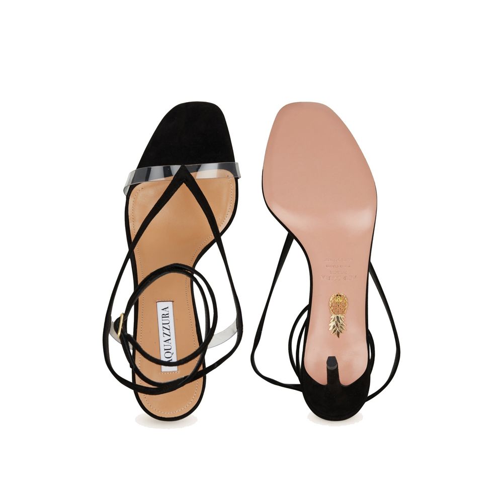 Aquazzura Black Calfskin High Heel Pumps Aquazzura