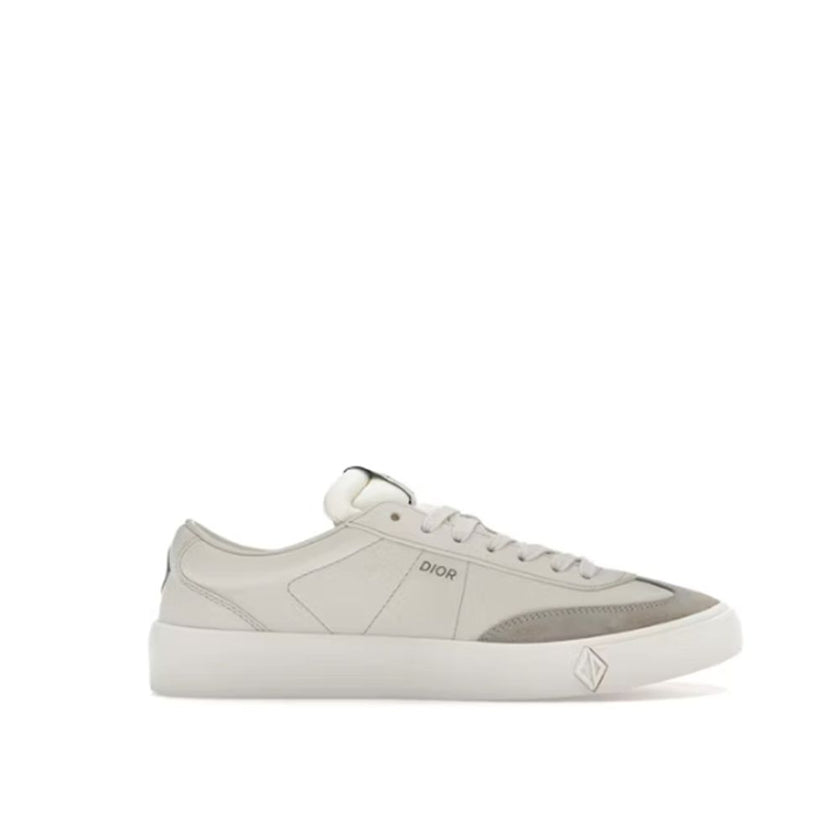 Dior Gray Calfskin Low Top Sneakers Dior