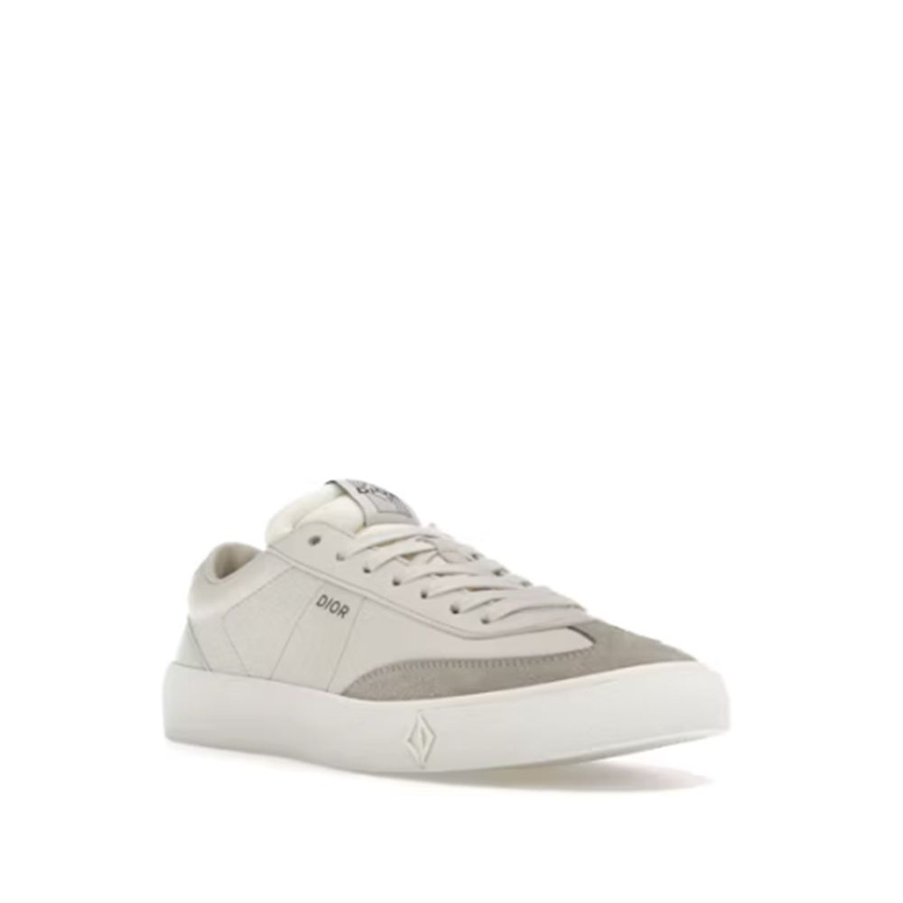 Dior Gray Calfskin Low Top Sneakers Dior