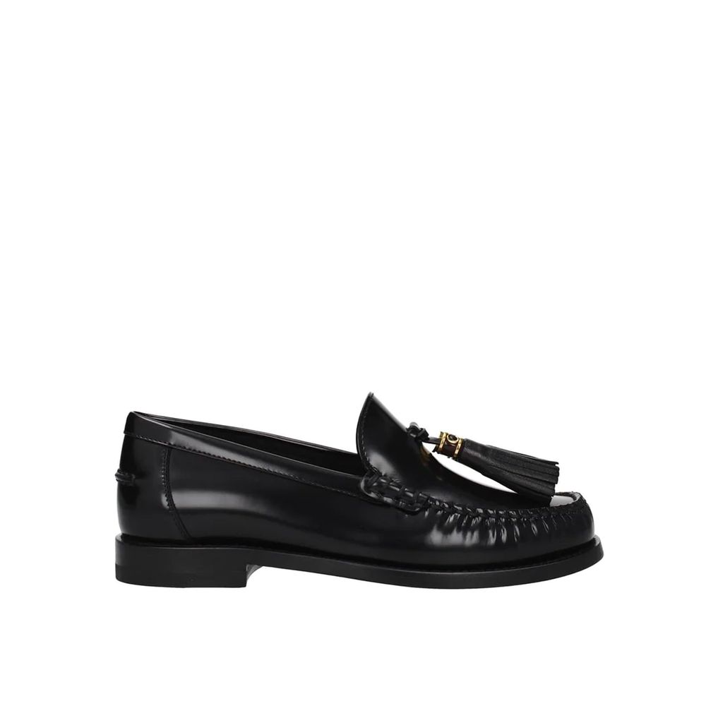 Dior Black Calfskin Slip-On Loafers Dior