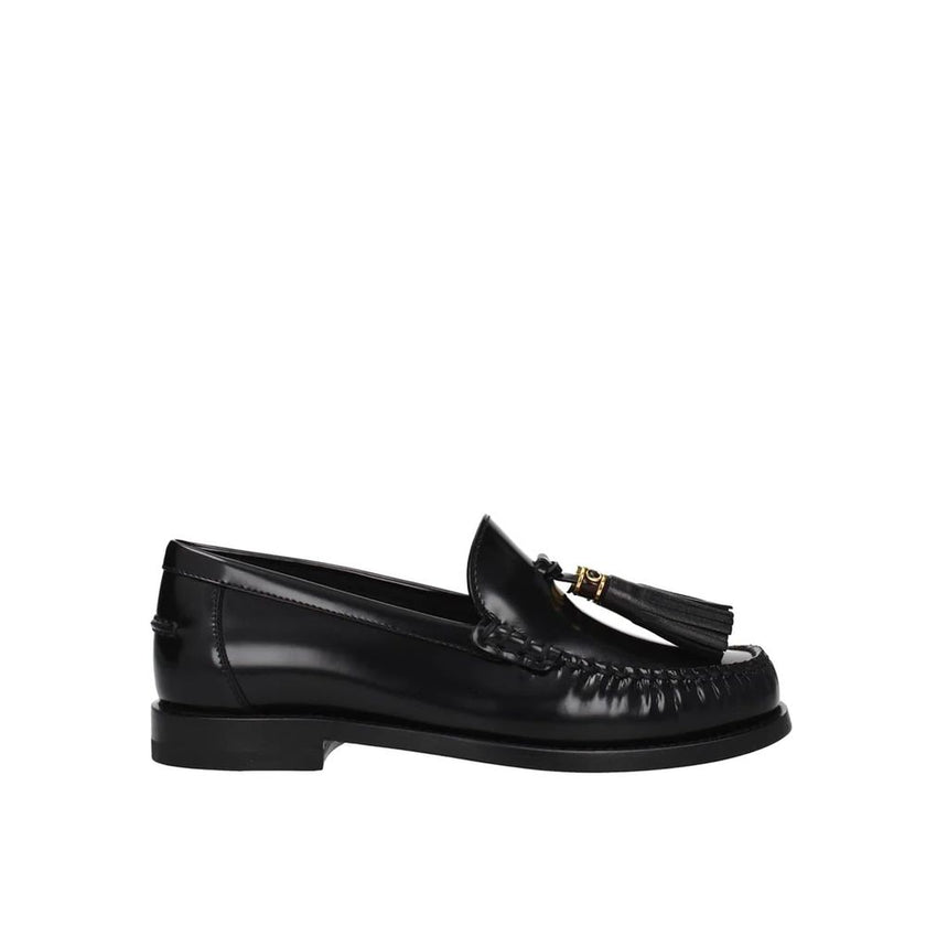 Dior Black Calfskin Slip-On Loafers Dior