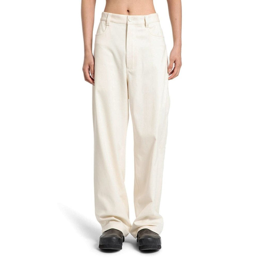 Dior White Cashmere Chino Pants Dior