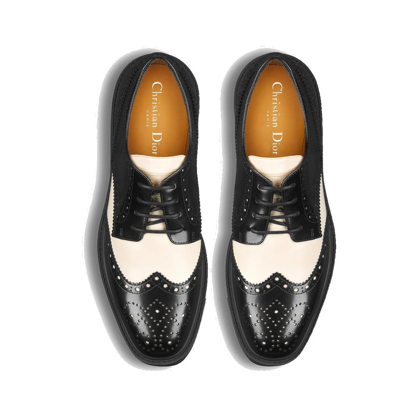 Dior Black Calfskin Oxfords And Derbies Dior