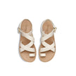 Dior White Calfskin Flat Sandals Dior