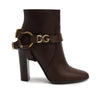 Dolce & Gabbana Brown Leather Ankle Boots Dolce & Gabbana