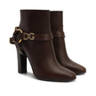 Dolce & Gabbana Brown Leather Ankle Boots Dolce & Gabbana