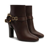Dolce & Gabbana Brown Leather Ankle Boots Dolce & Gabbana