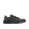 Dolce & Gabbana Black Cotton Low Top Sneakers Dolce & Gabbana