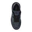 Dolce & Gabbana Black Cotton Low Top Sneakers Dolce & Gabbana