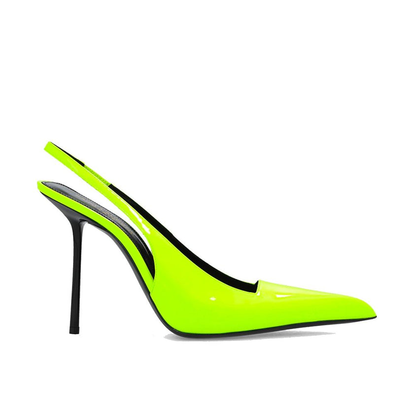 Saint Laurent Bicolor Calfskin Platform Pumps Saint Laurent
