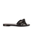 Saint Laurent Black Calfskin Slides Saint Laurent