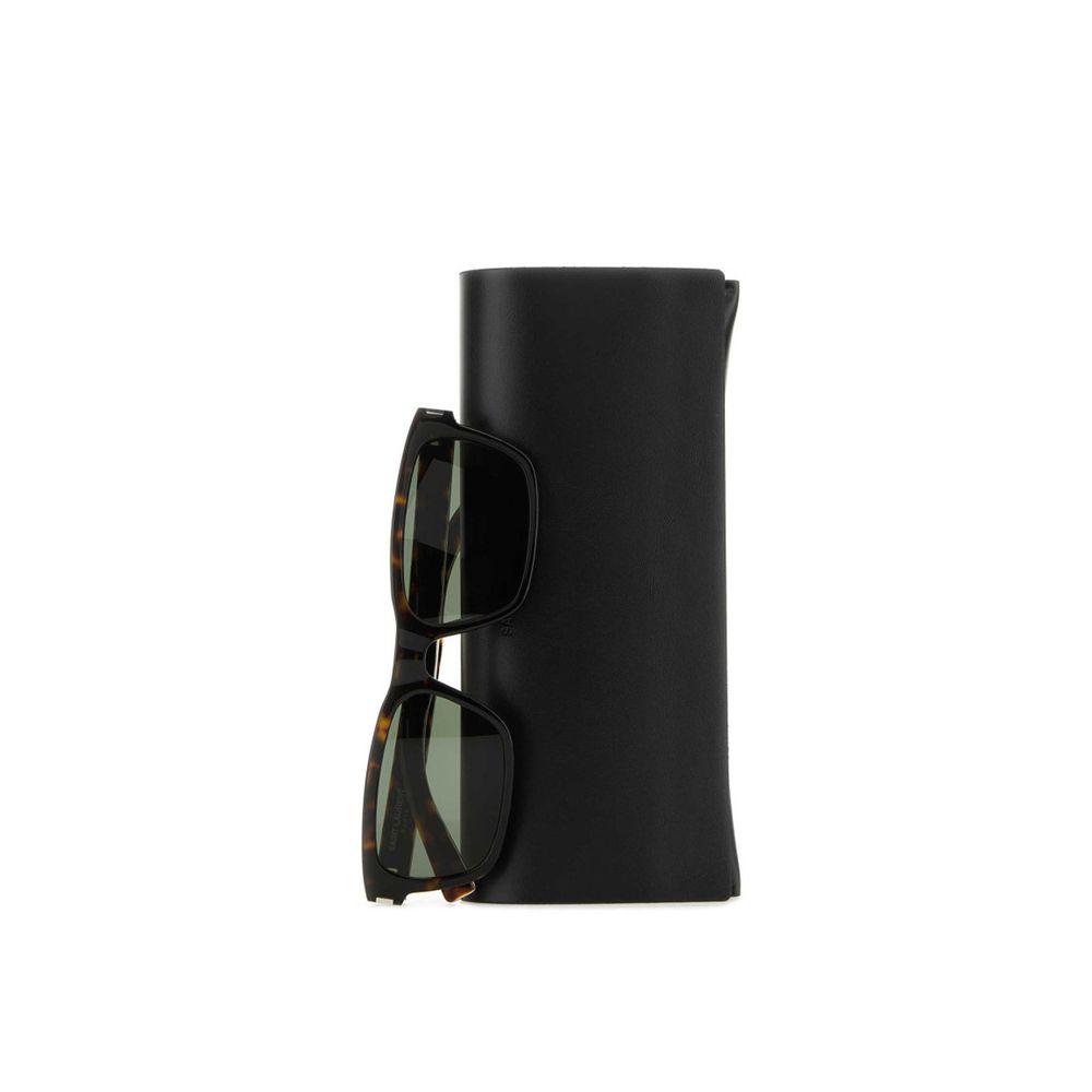 Saint Laurent Brown Acetate Sunglasses Saint Laurent