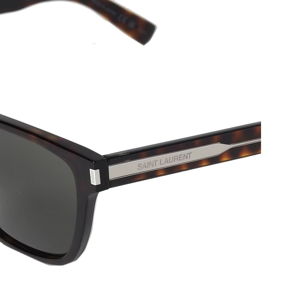 Saint Laurent Brown Acetate Sunglasses Saint Laurent
