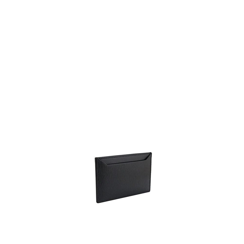Prada Black Calfskin Cardholder Prada