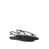 Prada Black Calfskin Strap-On Sandals Prada