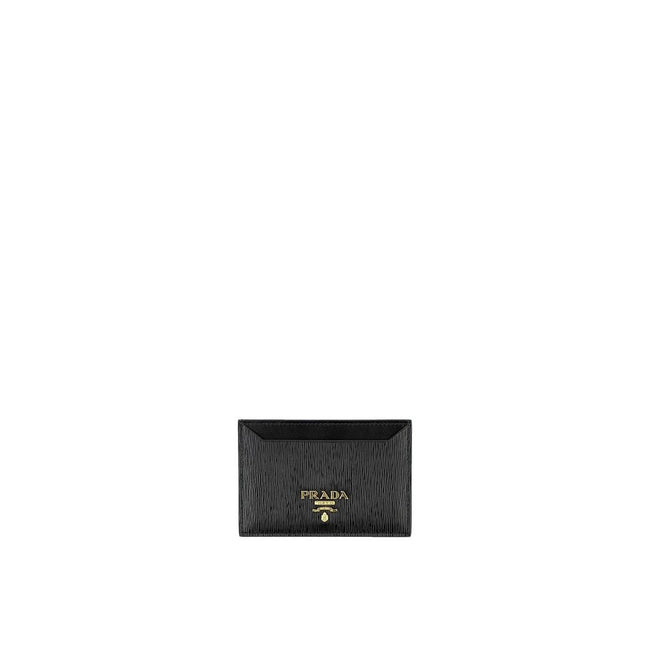 Prada Black Calfskin Wallet Prada
