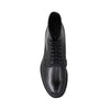 Prada Black Calfskin Lace-Up Boots Prada