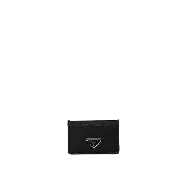 Prada Black Nylon Cardholder Prada