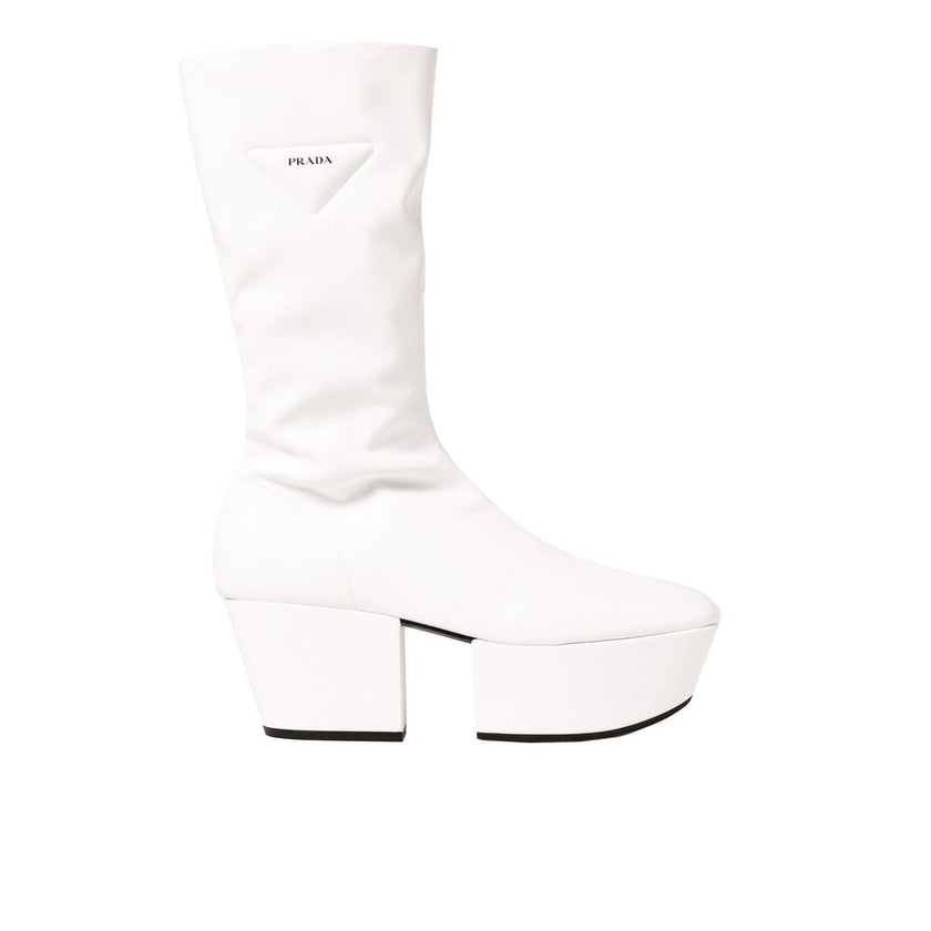 Prada White Polyethylene Boots Prada